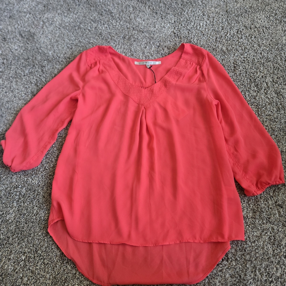 Collective Concepts Vibrant Pink Blouse